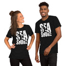 Seashore Soccer League Unisex t-shirt - Large Logo