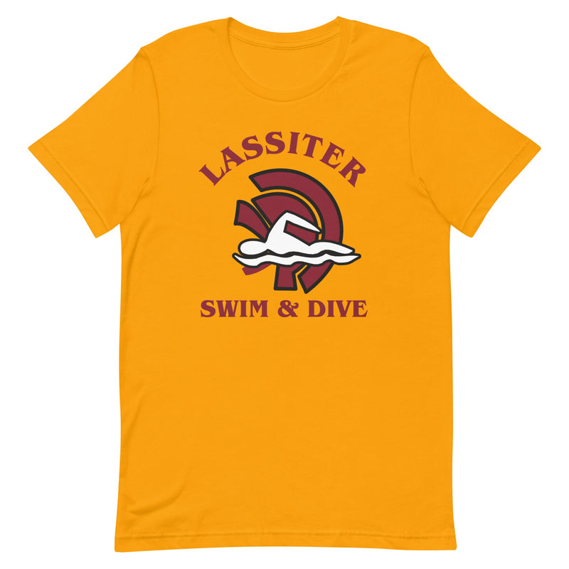 Lassiter Swimming Unisex t-shirt