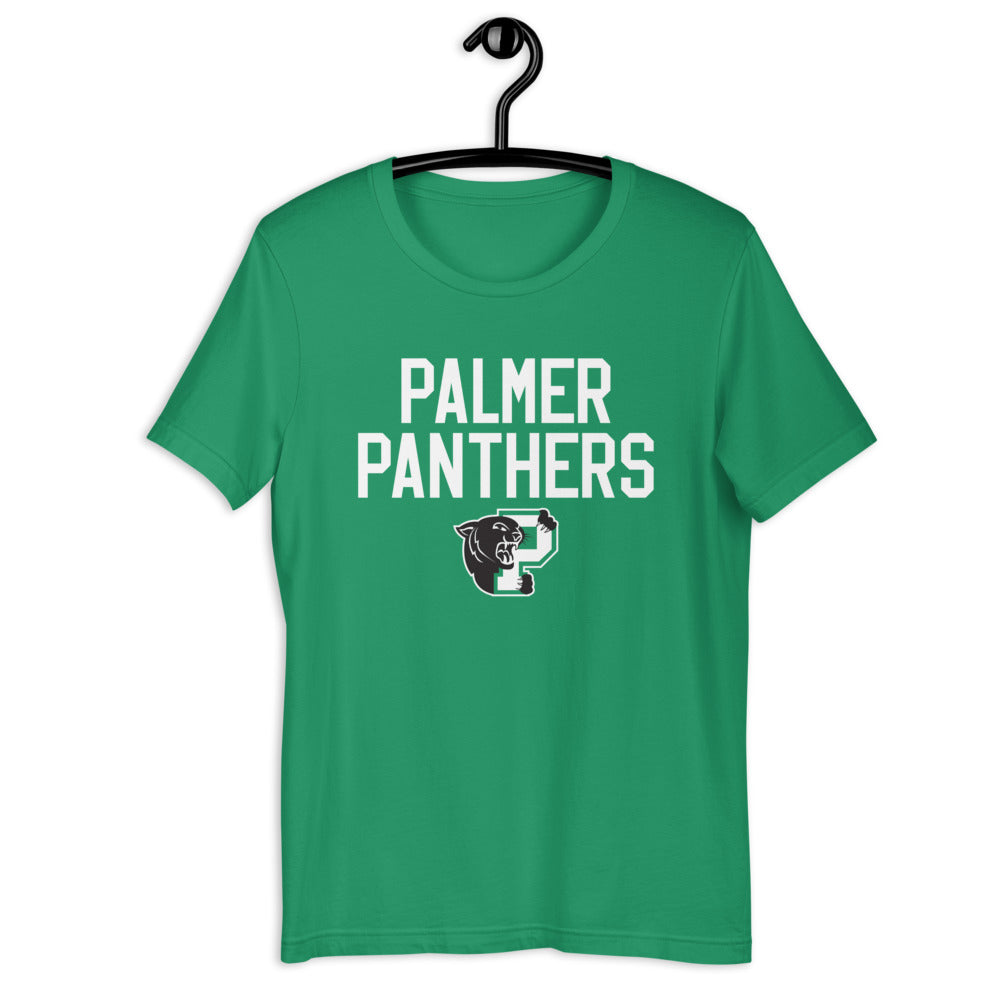 Palmer Panthers Short-Sleeve Unisex T-Shirt-green