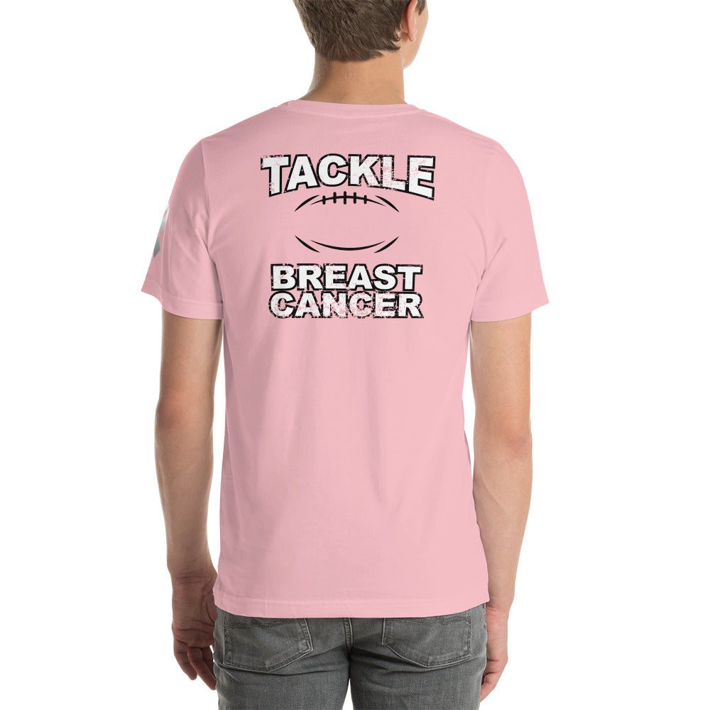 Falcons FB Pink Tackle Cancer Unisex t-shirt