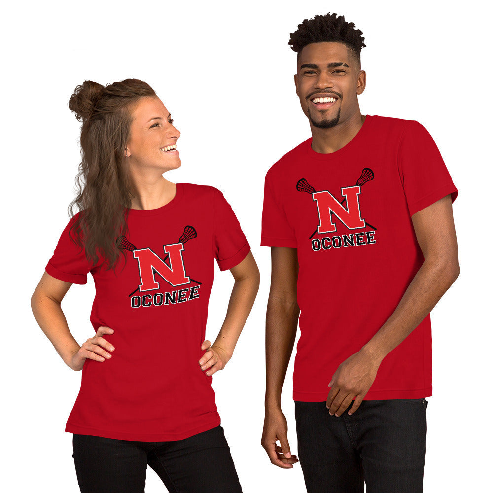 NOHS Lacrosse Short-Sleeve Unisex T-Shirt