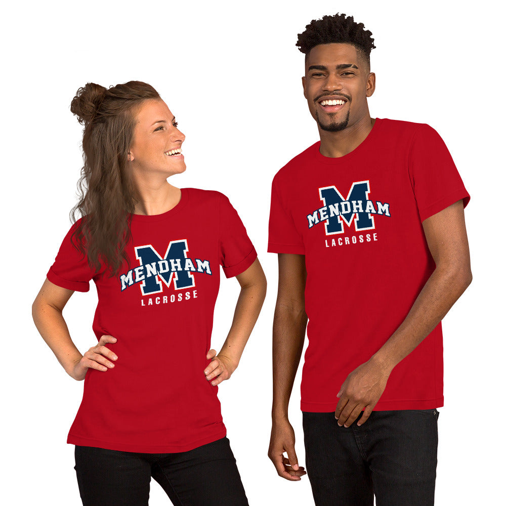 Mendham HS Girls Lacrosse Short-Sleeve Unisex T-Shirt