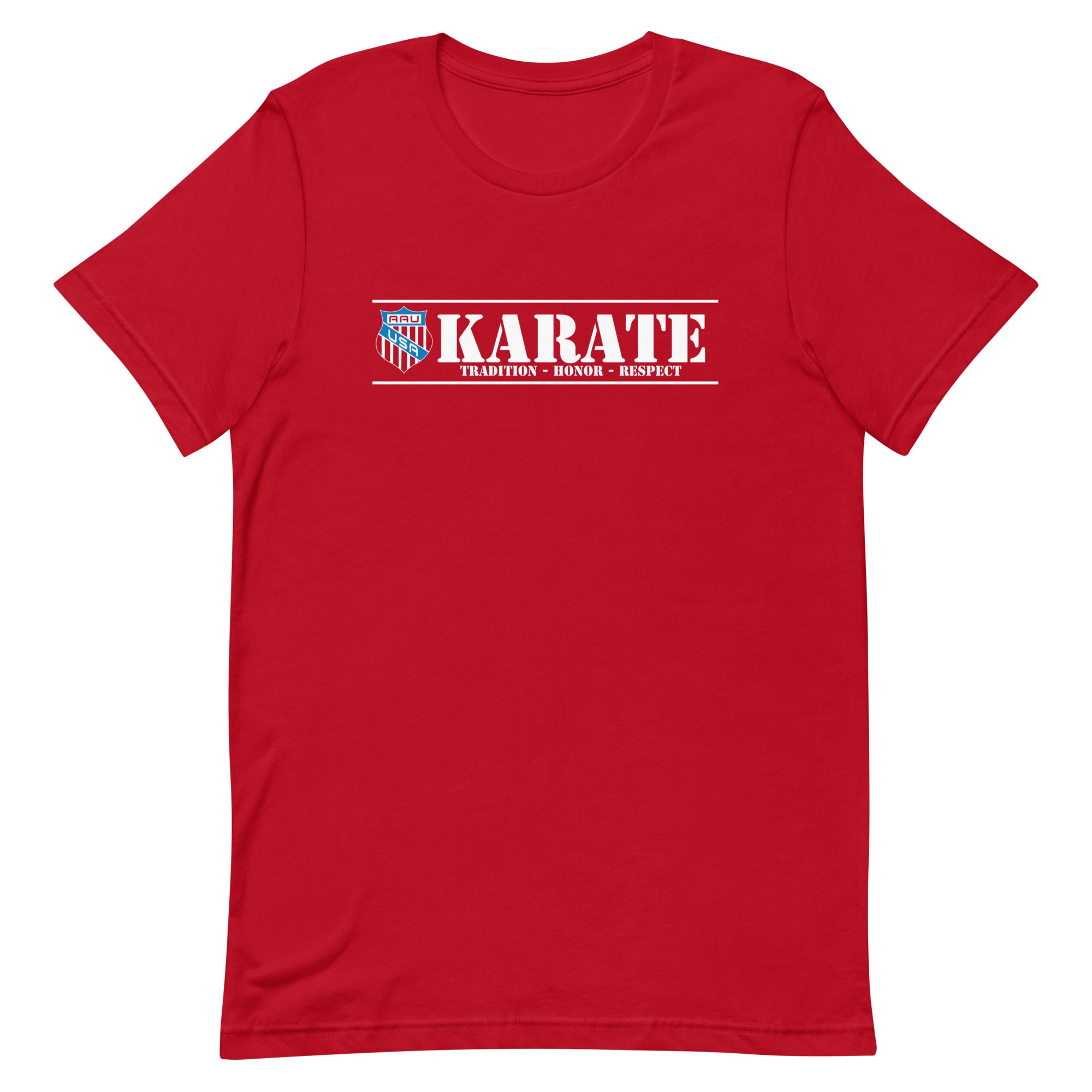 AAU Karate Unisex t-shirt v1