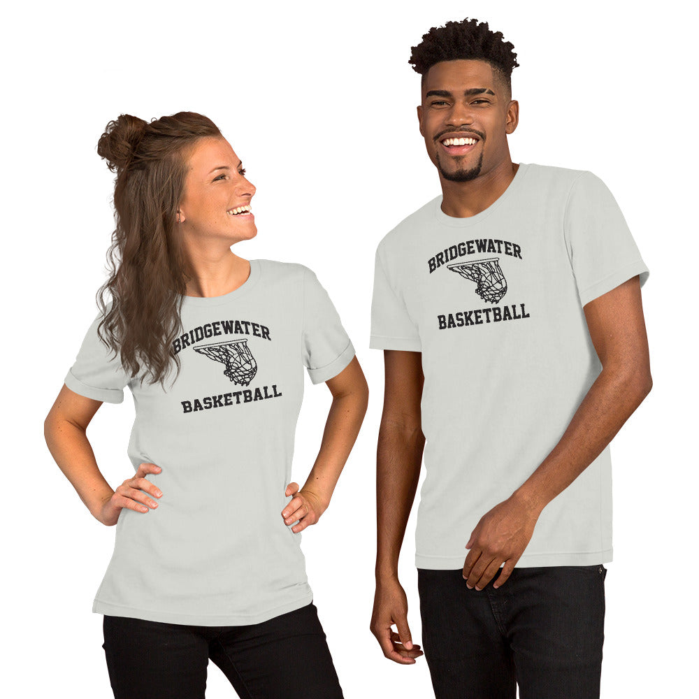 Camiseta unisex de manga corta de baloncesto de Bridgewater