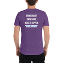 Mountain Lakes Mens Swimming Short sleeve t-shirt-purple