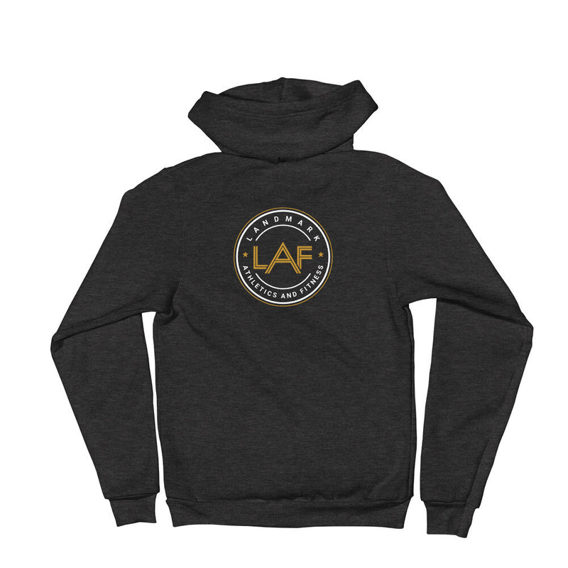 Landmark Fitness Hoodie sweater-small two color logo