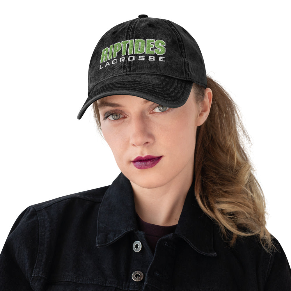 Margate Riptides Lacrosse Vintage Cotton Twill Cap