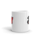 Haverford  Lacrosse White glossy mug