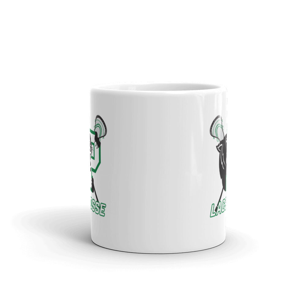 Palmer Panthers White glossy mug