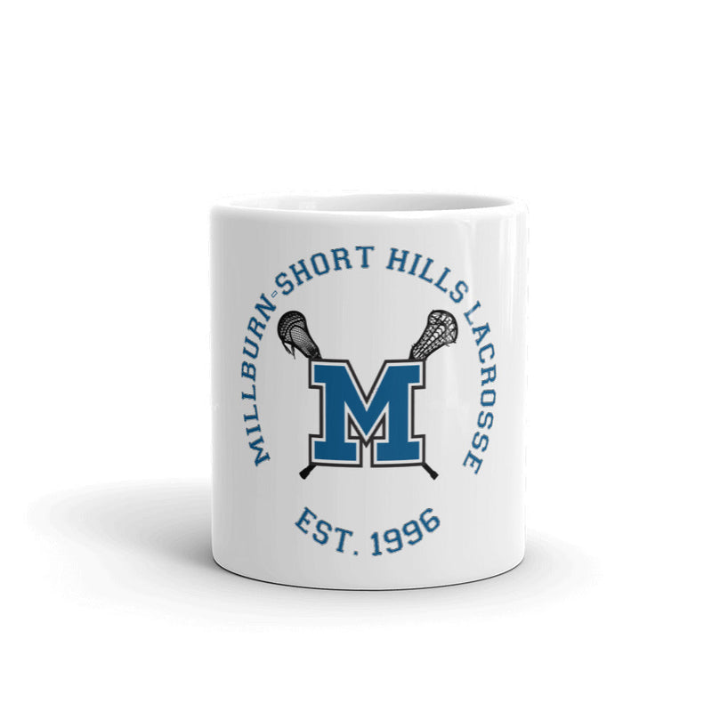 Millburn White glossy mug