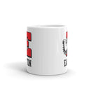 Easton HS White glossy mug