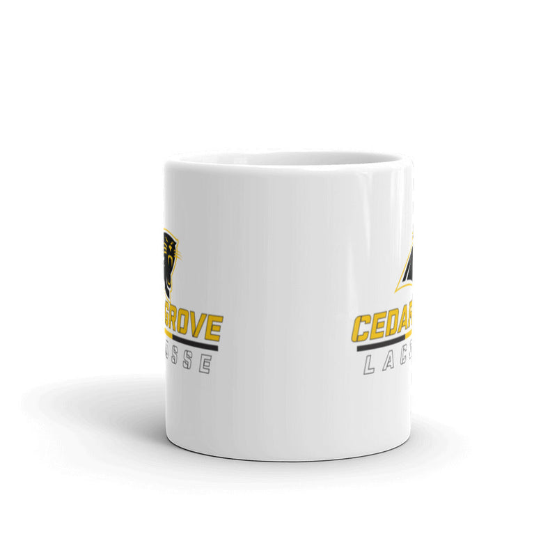 CGHS White glossy mug