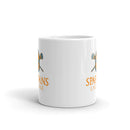 Taza blanca brillante SL Lacrosse