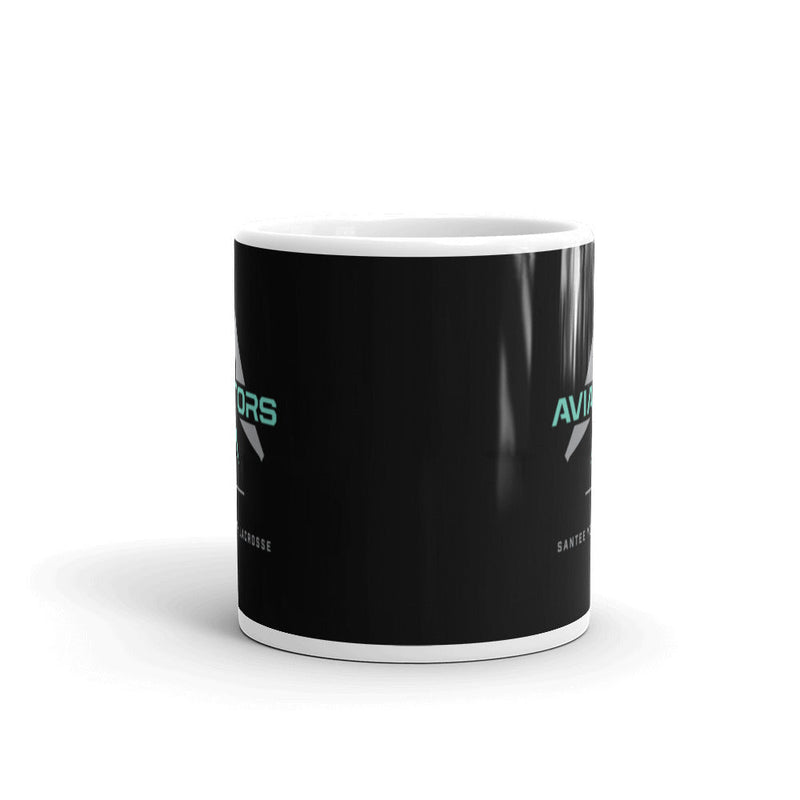 Santee White glossy mug