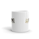 LKC White glossy mug