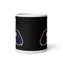 Bsty White glossy mug