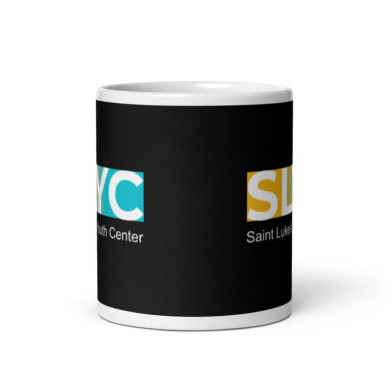 SLYC White glossy mug