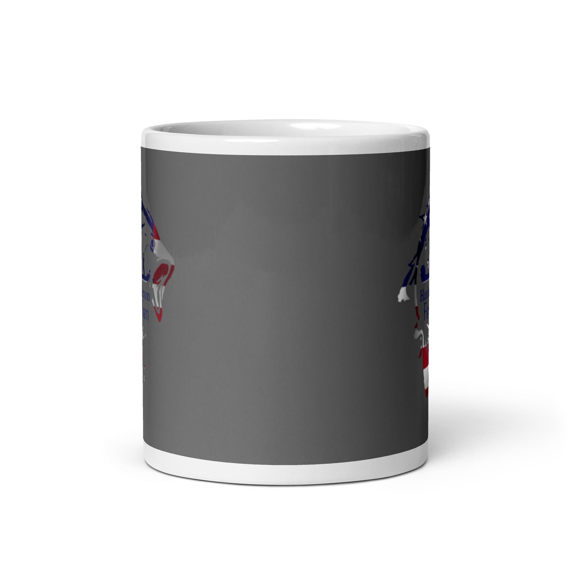 HJHSFT White glossy mug
