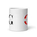 CGG White glossy mug