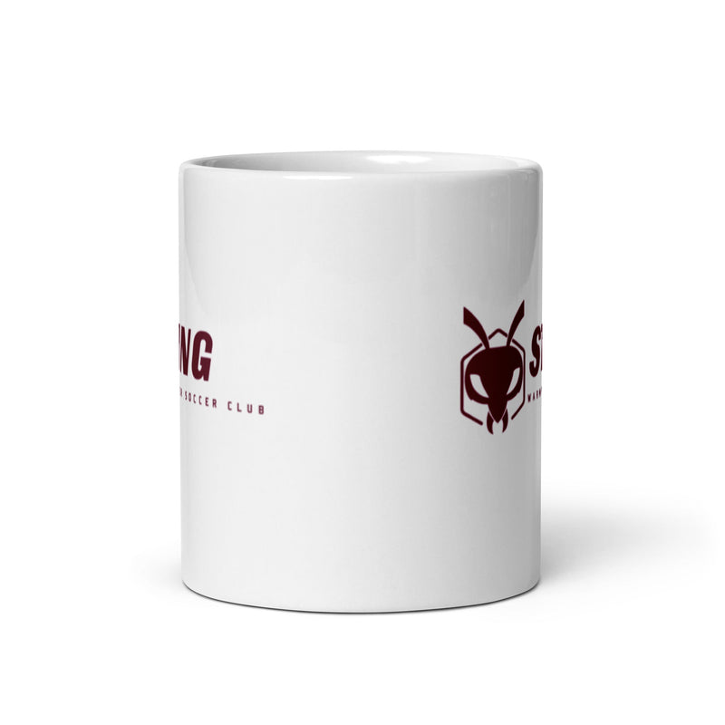 Warminster  White glossy mug