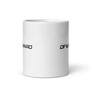 DFW White glossy mug