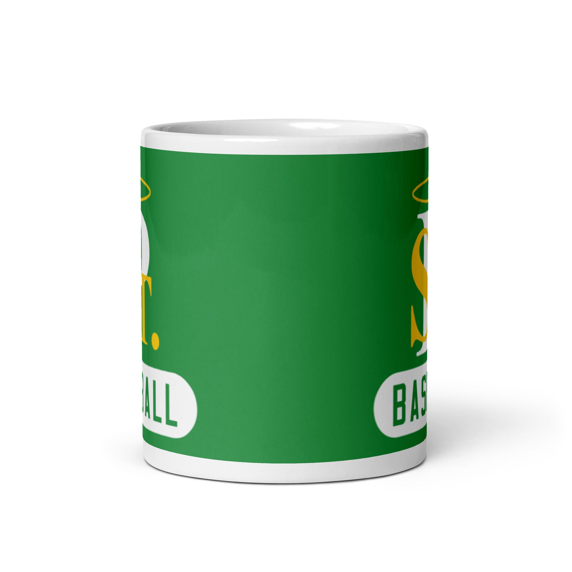 SPCYO Baseball White glossy mug