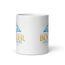 Taza blanca brillante BSM