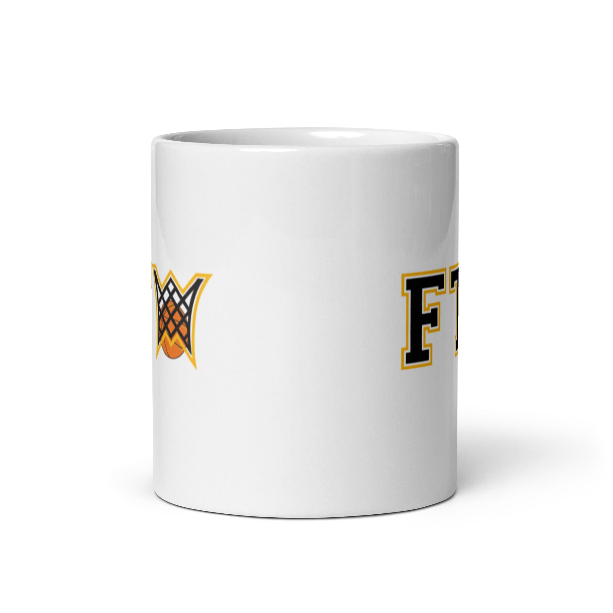 FTW White glossy mug