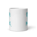 Taza blanca brillante MGC Ready Set Impact