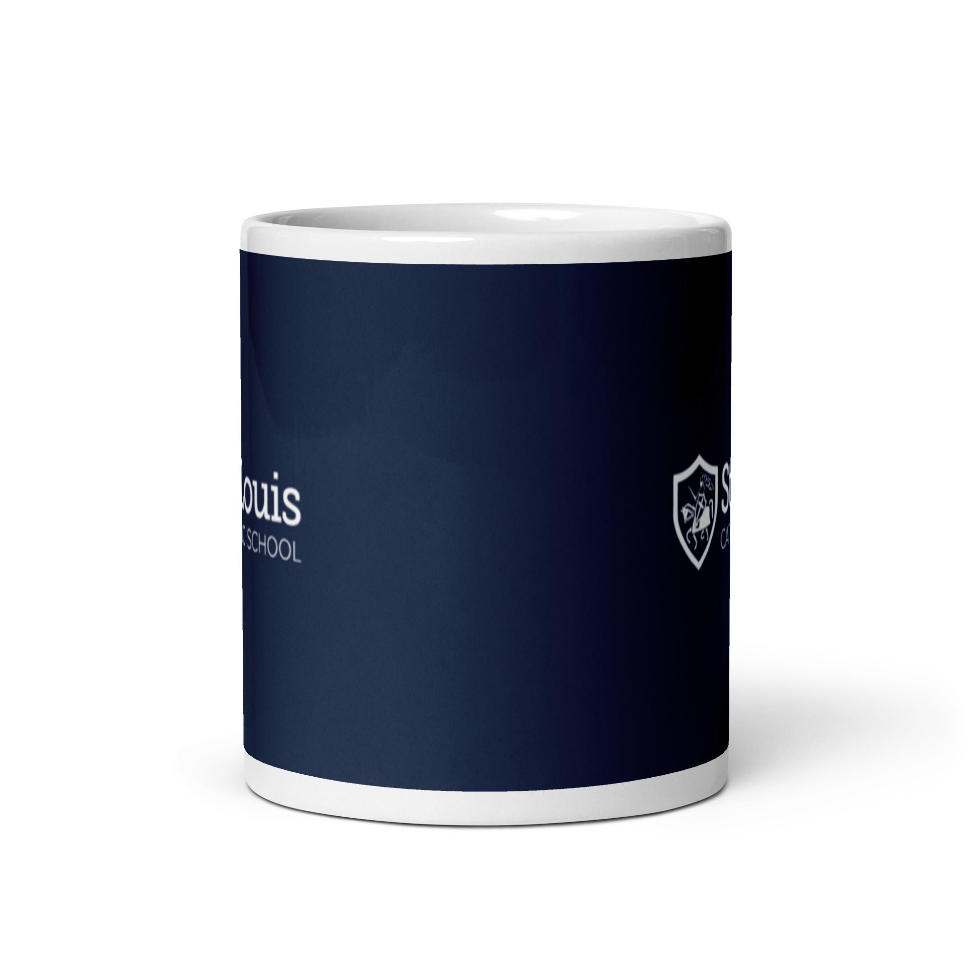 SLCS White glossy mug
