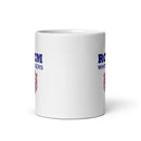 RCTCM White glossy mug