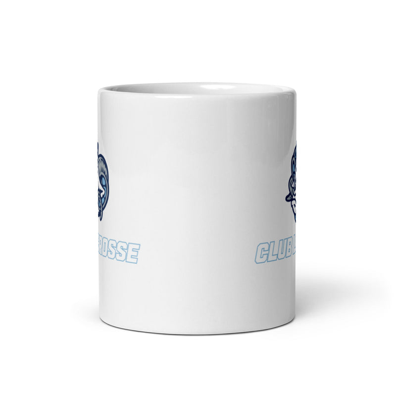 UNCCL White glossy mug