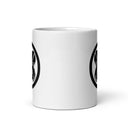 KD White glossy mug