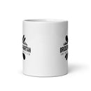 BRSC White glossy mug