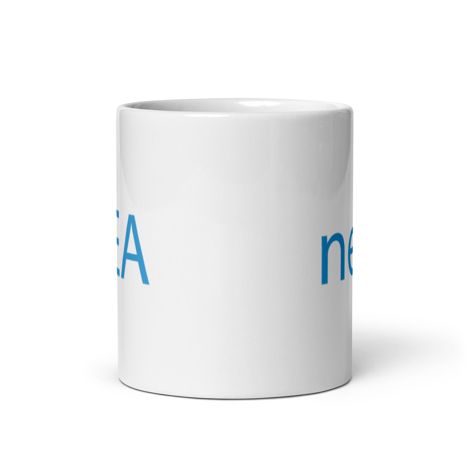 NEEA White glossy mug