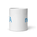 NEEA White glossy mug