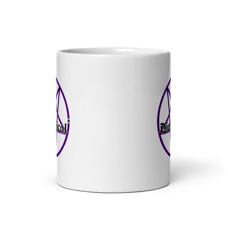 DIABOLICAL*  White glossy mug