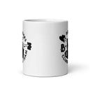 Taza blanca brillante BCT