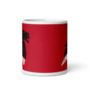 Taza blanca brillante CB