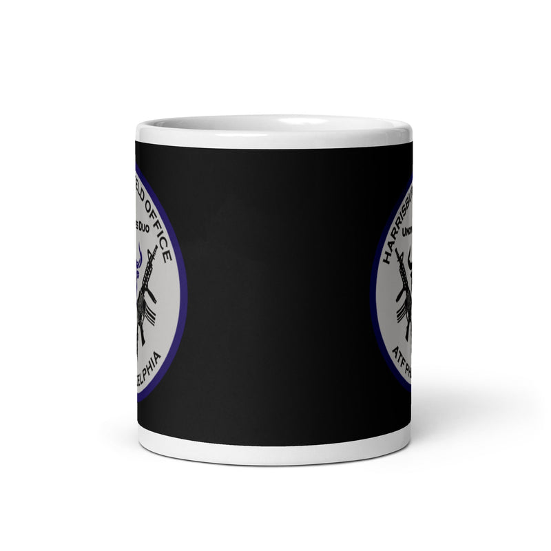 ATF White glossy mug