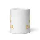 Ember White glossy mug v2