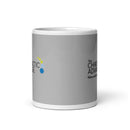 TCA White glossy mug