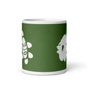 TainoAzteca White glossy mug
