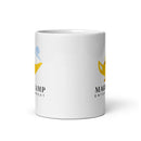 Taza blanca brillante MLE