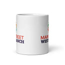 MSWB White glossy mug