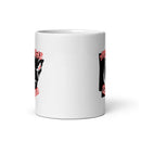 AO White glossy mug