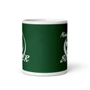 MYS White glossy mug