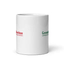 GLS White glossy mug