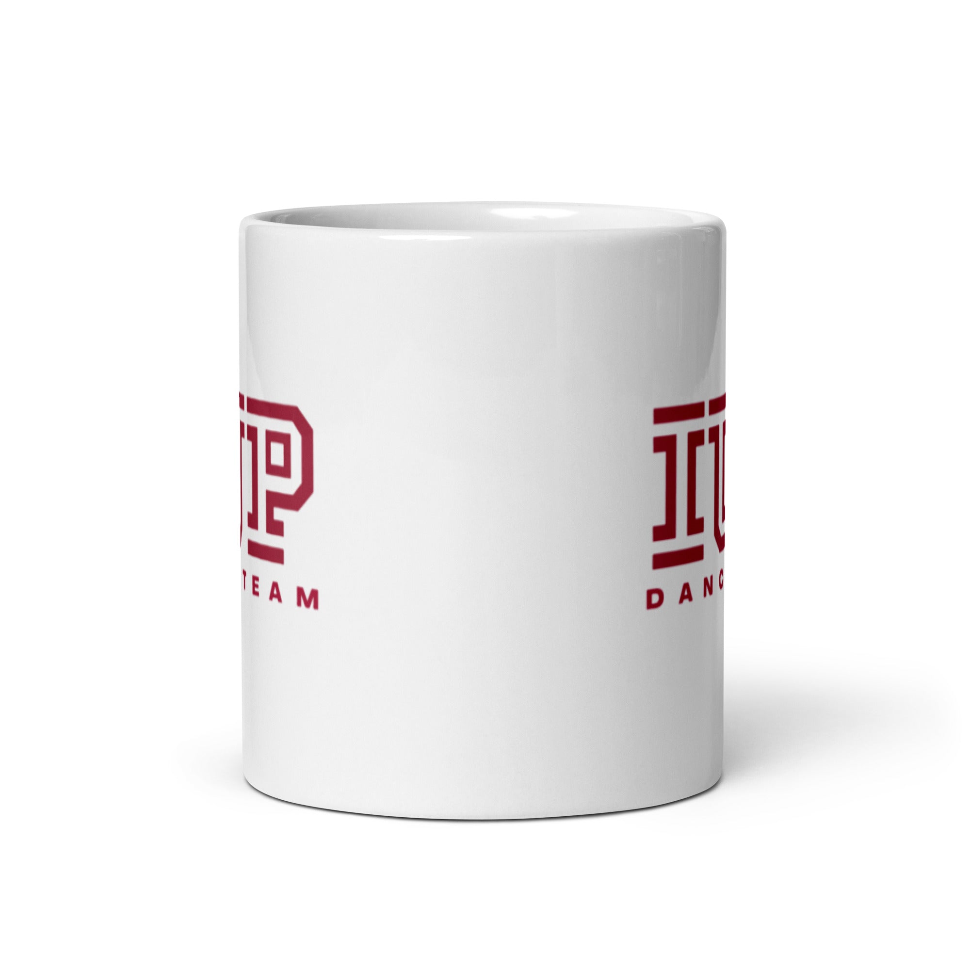 IUP White glossy mug