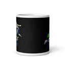 Taza blanca brillante PickleBall